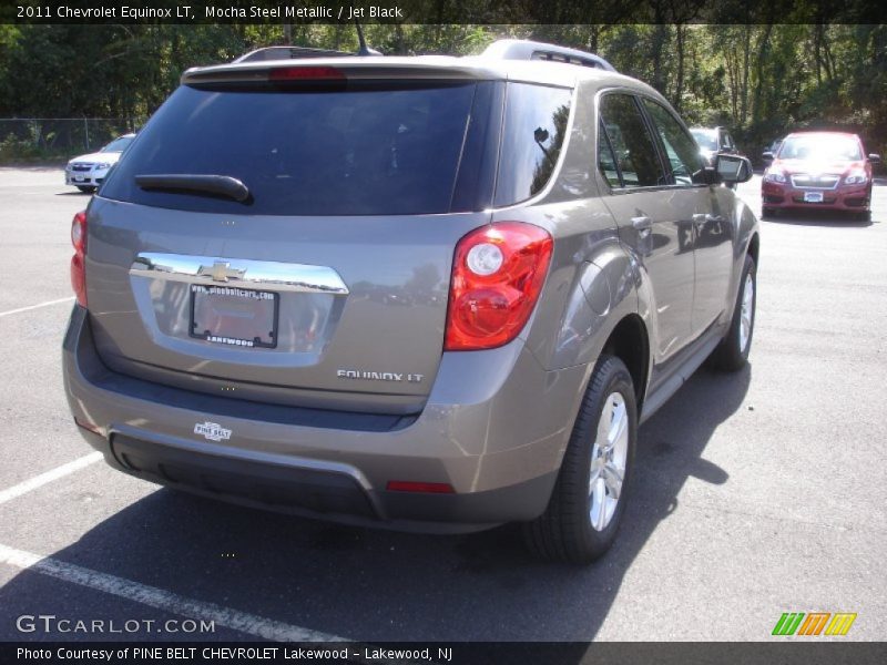 Mocha Steel Metallic / Jet Black 2011 Chevrolet Equinox LT
