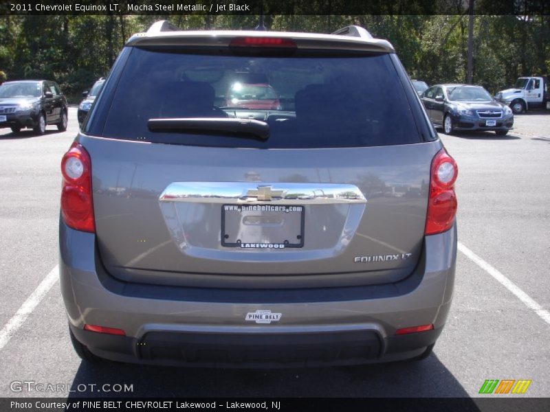 Mocha Steel Metallic / Jet Black 2011 Chevrolet Equinox LT