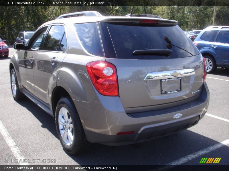 Mocha Steel Metallic / Jet Black 2011 Chevrolet Equinox LT