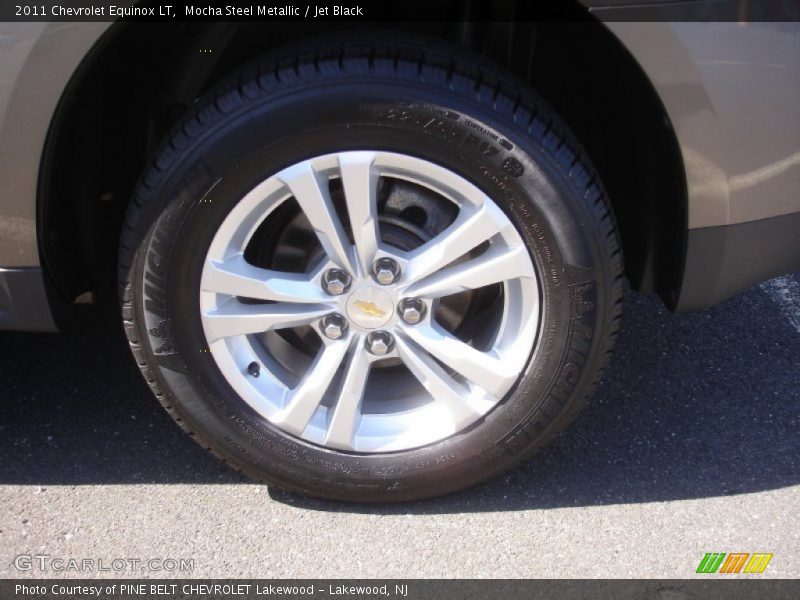 Mocha Steel Metallic / Jet Black 2011 Chevrolet Equinox LT