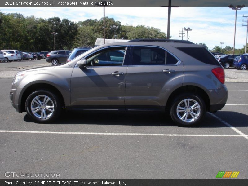 Mocha Steel Metallic / Jet Black 2011 Chevrolet Equinox LT