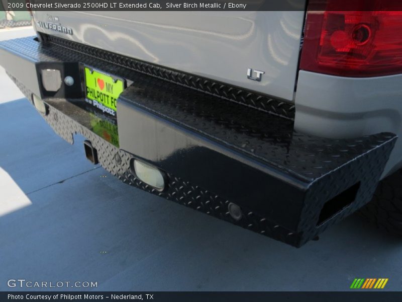 Silver Birch Metallic / Ebony 2009 Chevrolet Silverado 2500HD LT Extended Cab