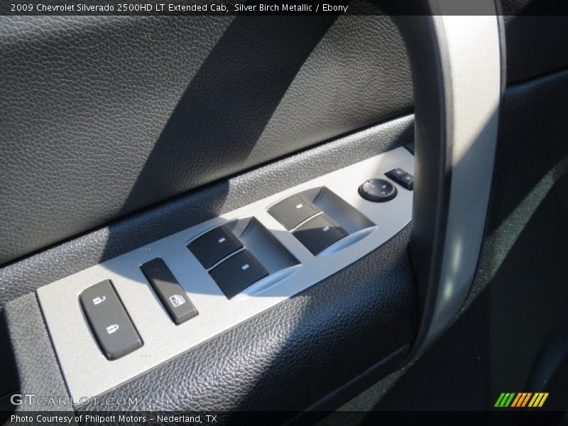 Silver Birch Metallic / Ebony 2009 Chevrolet Silverado 2500HD LT Extended Cab