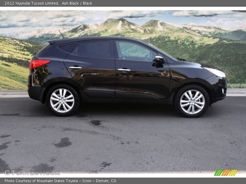 Ash Black / Black 2012 Hyundai Tucson Limited