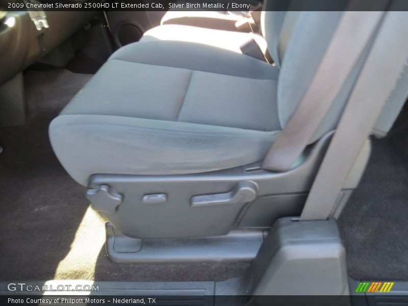 Silver Birch Metallic / Ebony 2009 Chevrolet Silverado 2500HD LT Extended Cab