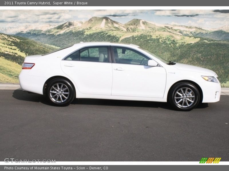 Super White / Bisque 2011 Toyota Camry Hybrid