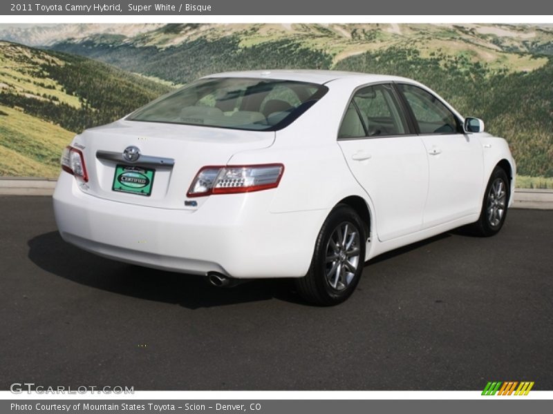 Super White / Bisque 2011 Toyota Camry Hybrid