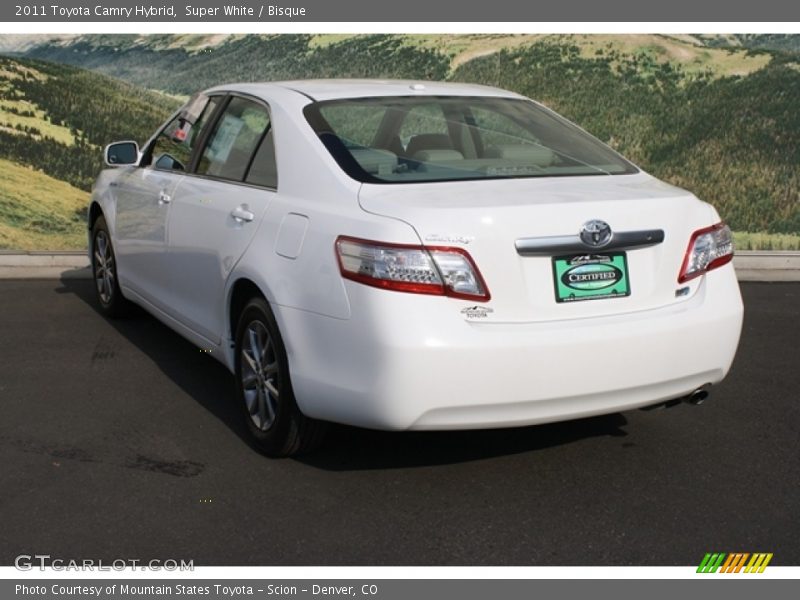 Super White / Bisque 2011 Toyota Camry Hybrid