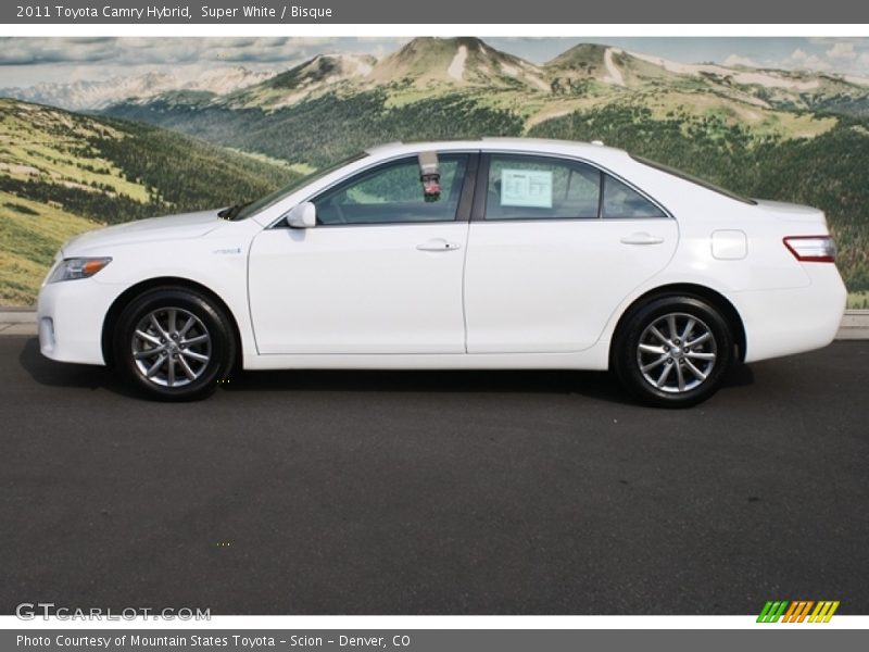 Super White / Bisque 2011 Toyota Camry Hybrid