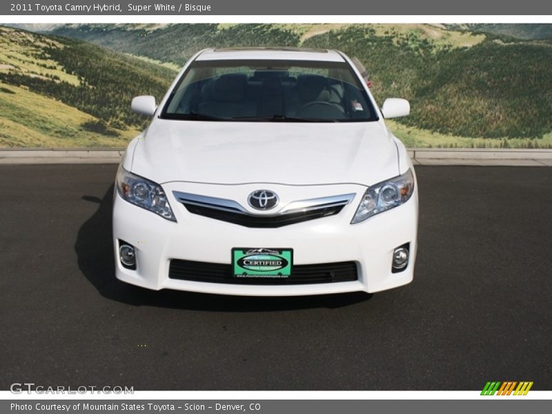 Super White / Bisque 2011 Toyota Camry Hybrid