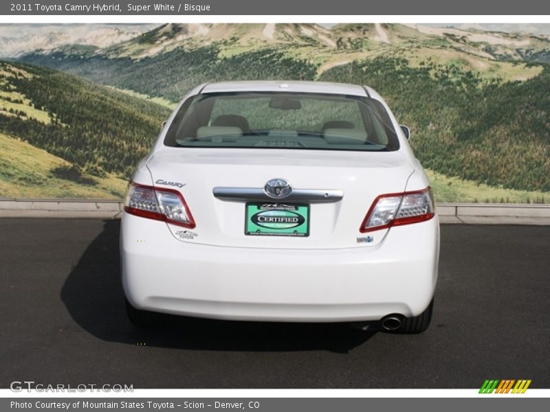 Super White / Bisque 2011 Toyota Camry Hybrid