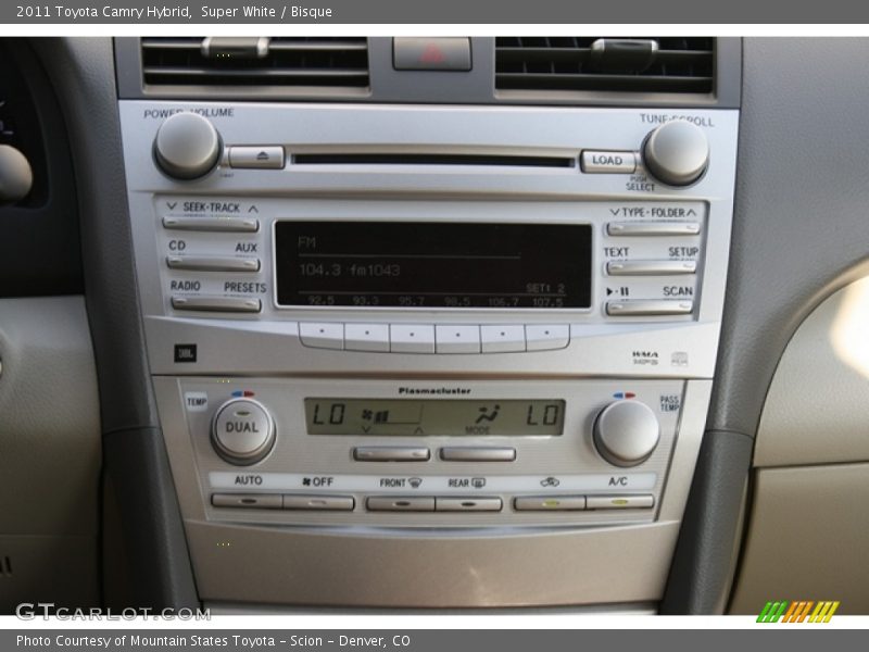 Super White / Bisque 2011 Toyota Camry Hybrid