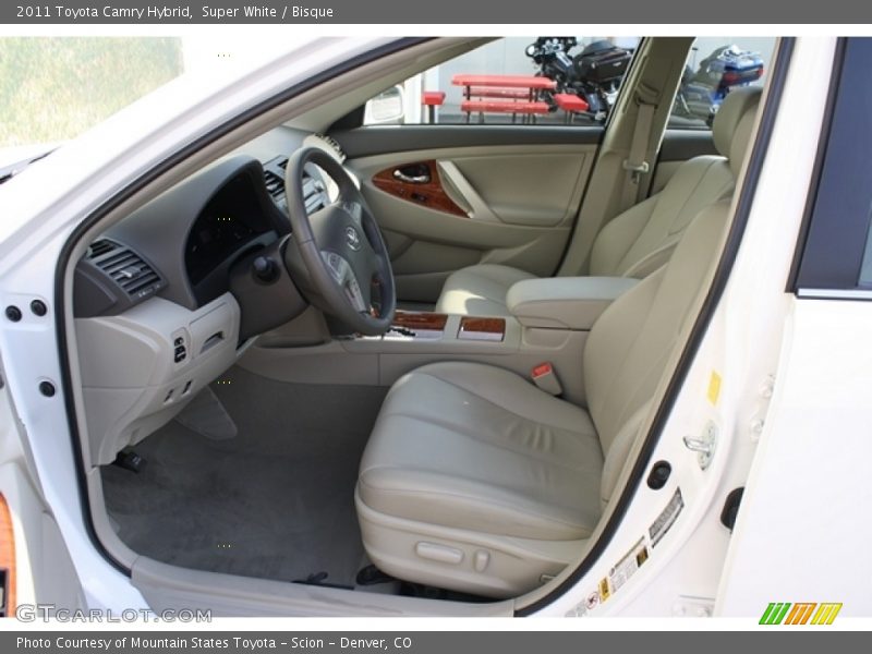 Super White / Bisque 2011 Toyota Camry Hybrid
