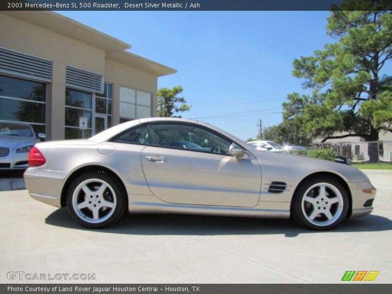 Desert Silver Metallic / Ash 2003 Mercedes-Benz SL 500 Roadster