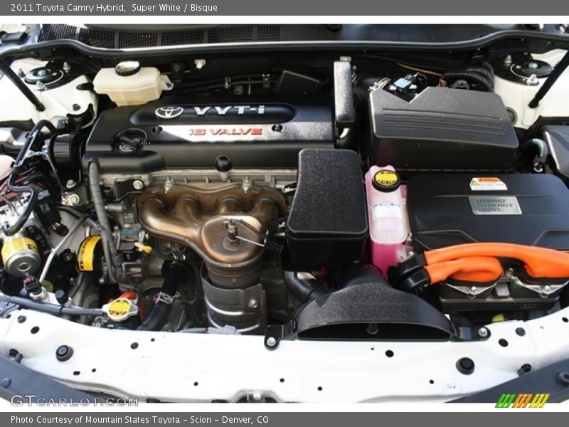 Super White / Bisque 2011 Toyota Camry Hybrid
