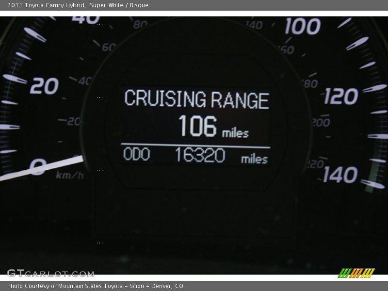 Super White / Bisque 2011 Toyota Camry Hybrid