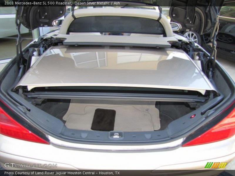 Desert Silver Metallic / Ash 2003 Mercedes-Benz SL 500 Roadster