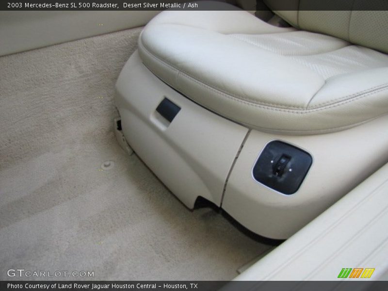 Desert Silver Metallic / Ash 2003 Mercedes-Benz SL 500 Roadster