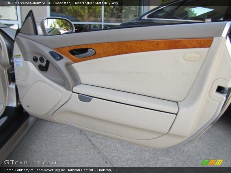 Desert Silver Metallic / Ash 2003 Mercedes-Benz SL 500 Roadster