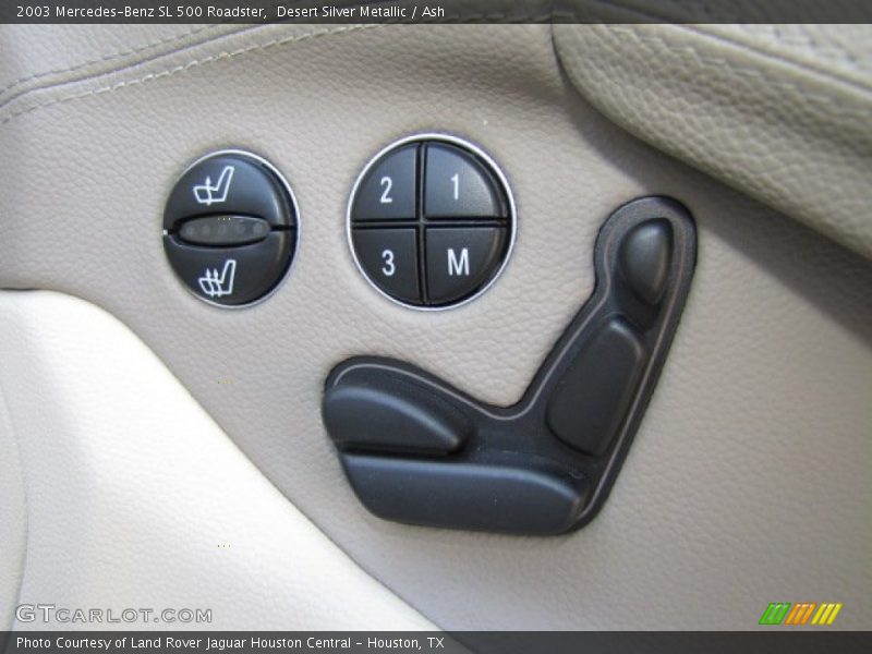 Desert Silver Metallic / Ash 2003 Mercedes-Benz SL 500 Roadster