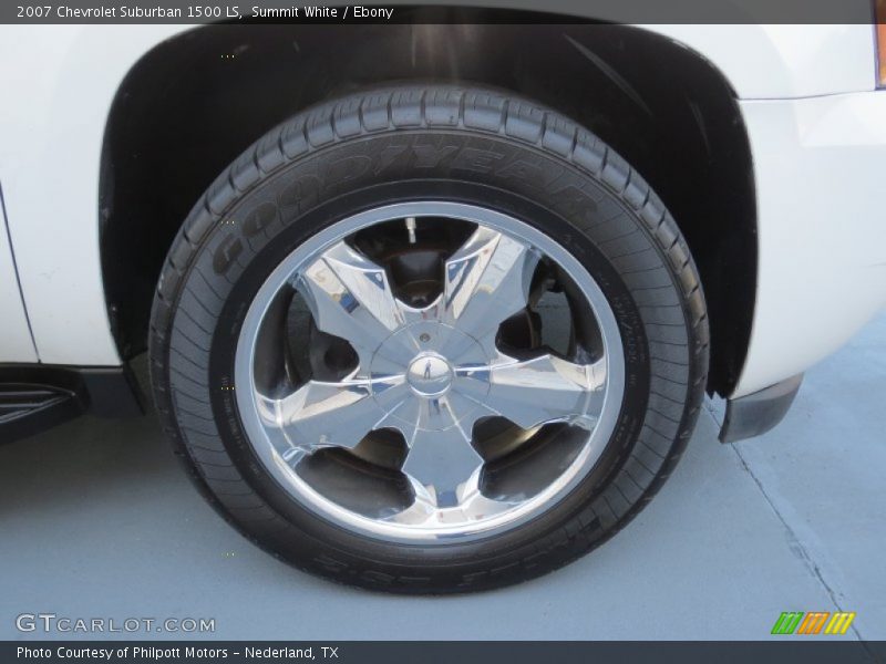 Summit White / Ebony 2007 Chevrolet Suburban 1500 LS