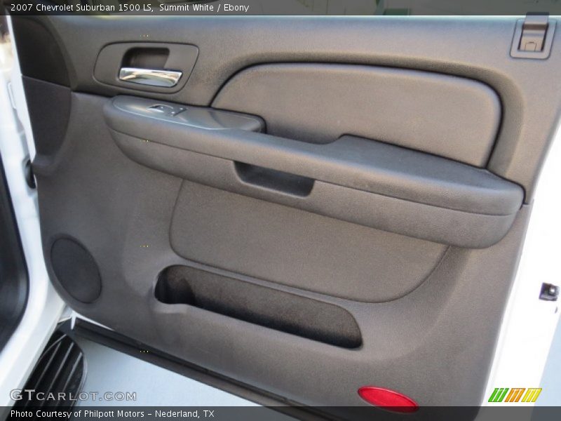 Summit White / Ebony 2007 Chevrolet Suburban 1500 LS