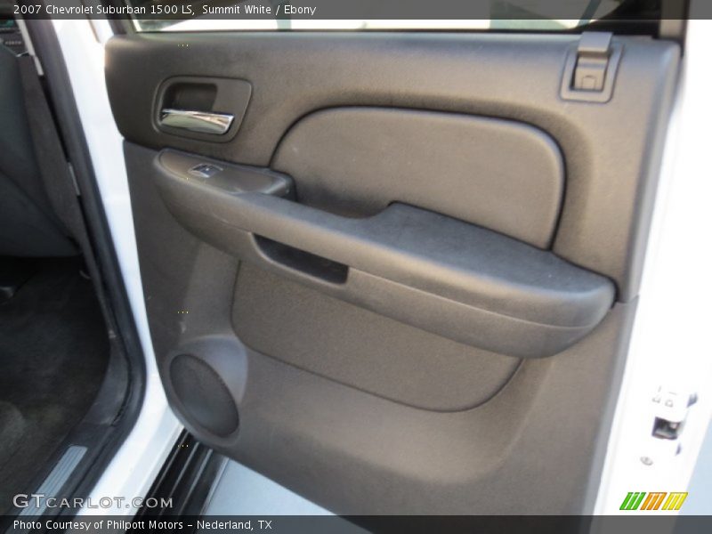 Summit White / Ebony 2007 Chevrolet Suburban 1500 LS