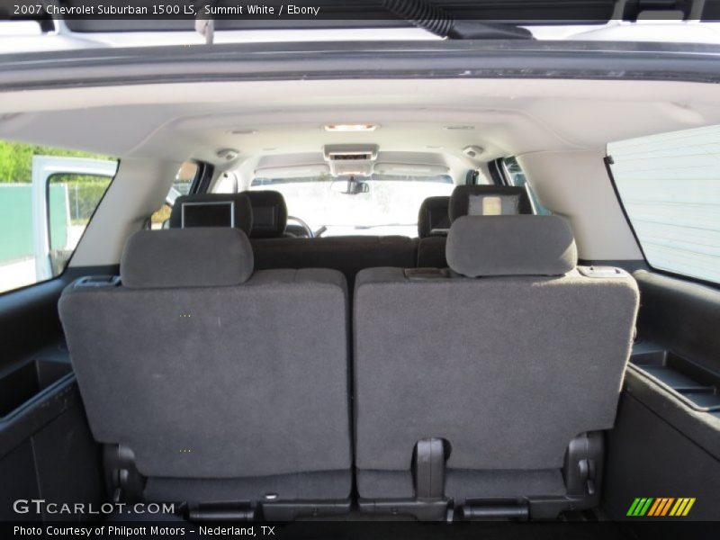 Summit White / Ebony 2007 Chevrolet Suburban 1500 LS
