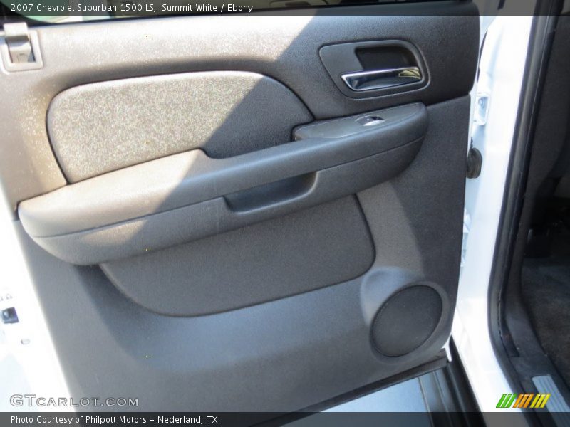 Summit White / Ebony 2007 Chevrolet Suburban 1500 LS