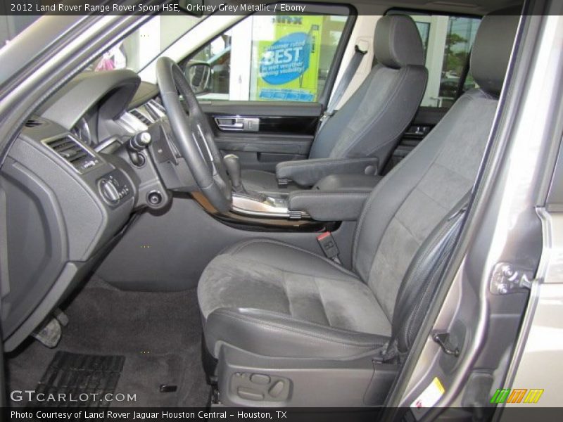 Orkney Grey Metallic / Ebony 2012 Land Rover Range Rover Sport HSE