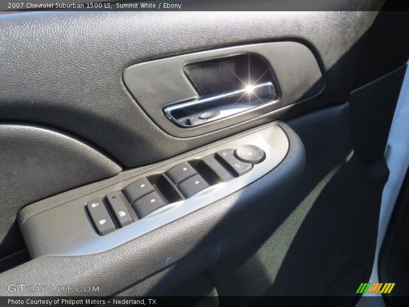 Summit White / Ebony 2007 Chevrolet Suburban 1500 LS