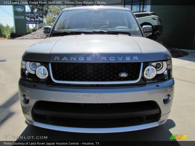 Orkney Grey Metallic / Ebony 2012 Land Rover Range Rover Sport HSE