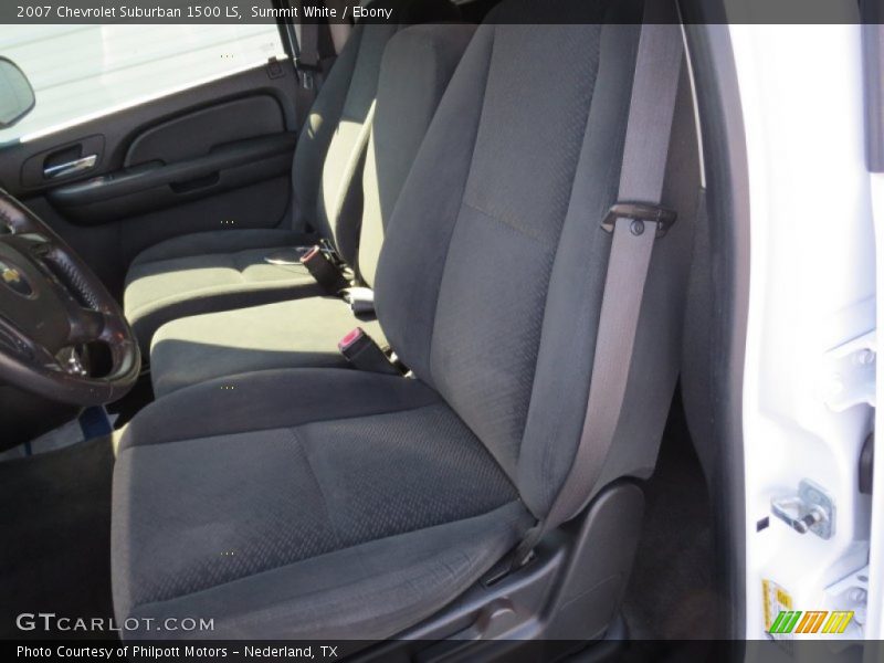 Summit White / Ebony 2007 Chevrolet Suburban 1500 LS
