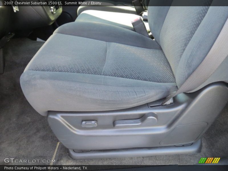 Summit White / Ebony 2007 Chevrolet Suburban 1500 LS