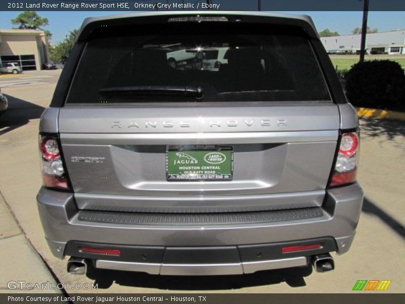 Orkney Grey Metallic / Ebony 2012 Land Rover Range Rover Sport HSE