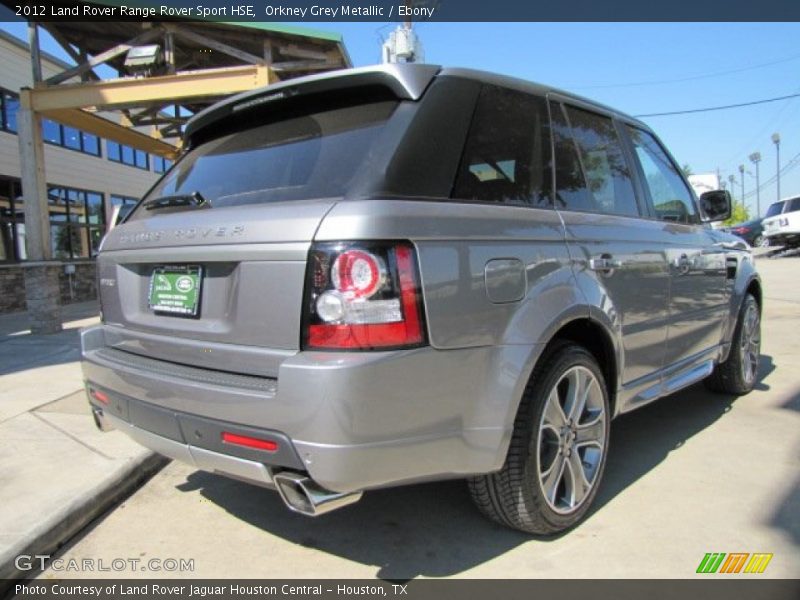 Orkney Grey Metallic / Ebony 2012 Land Rover Range Rover Sport HSE