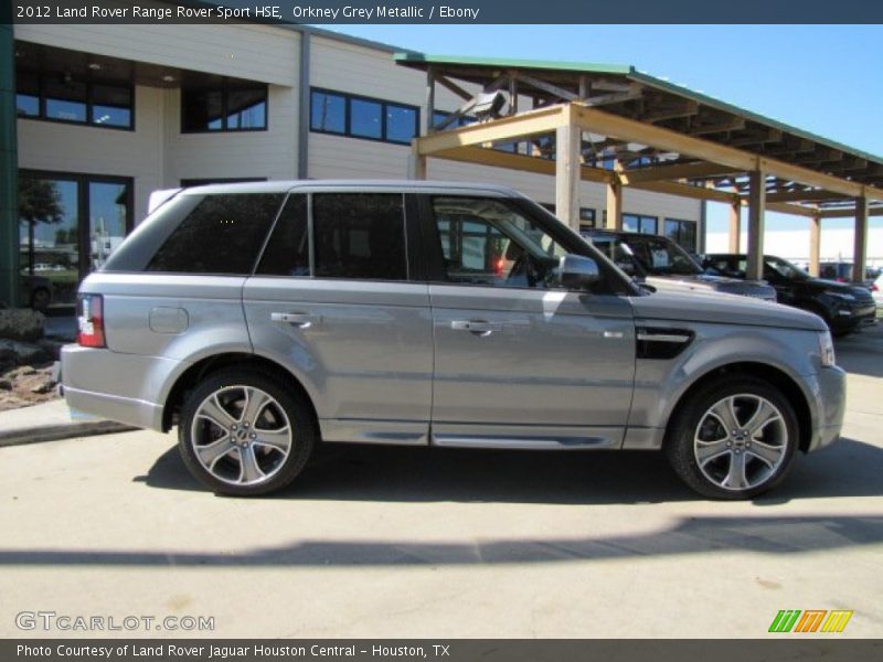 Orkney Grey Metallic / Ebony 2012 Land Rover Range Rover Sport HSE