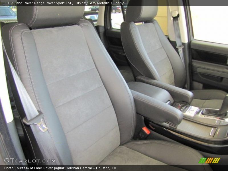 Front Seat of 2012 Range Rover Sport HSE
