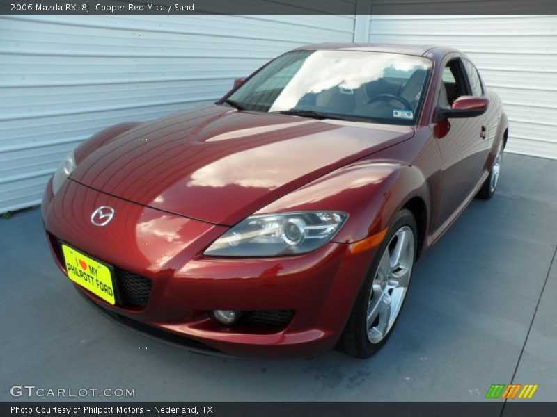 Copper Red Mica / Sand 2006 Mazda RX-8