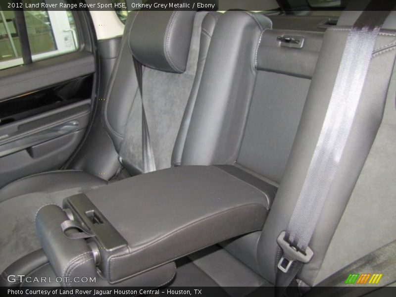Rear Seat of 2012 Range Rover Sport HSE