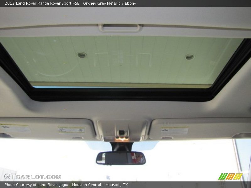 Orkney Grey Metallic / Ebony 2012 Land Rover Range Rover Sport HSE