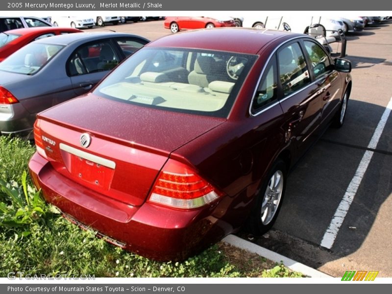 Merlot Metallic / Shale 2005 Mercury Montego Luxury