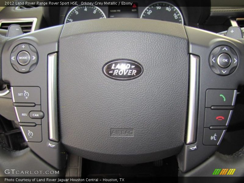 Controls of 2012 Range Rover Sport HSE