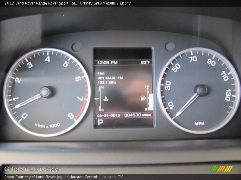  2012 Range Rover Sport HSE HSE Gauges