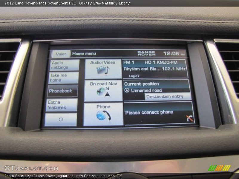 Orkney Grey Metallic / Ebony 2012 Land Rover Range Rover Sport HSE