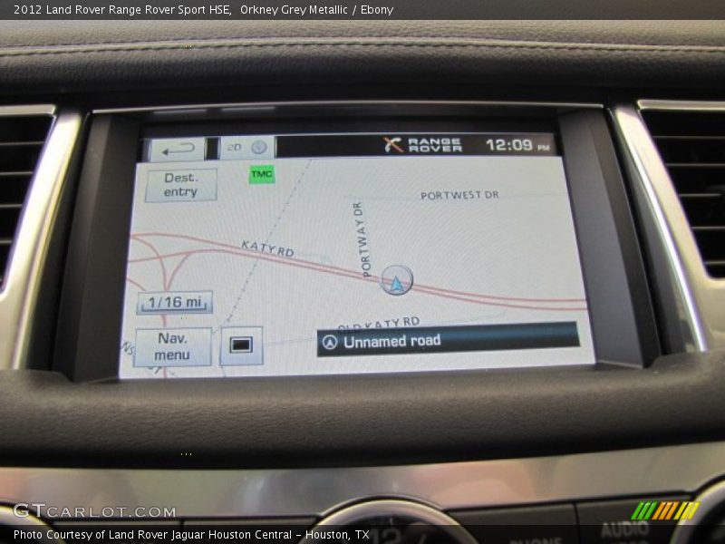 Orkney Grey Metallic / Ebony 2012 Land Rover Range Rover Sport HSE