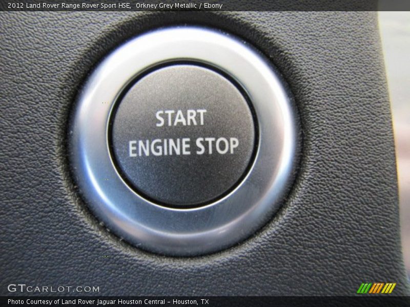 Controls of 2012 Range Rover Sport HSE