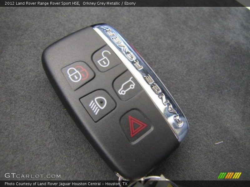 Keys of 2012 Range Rover Sport HSE
