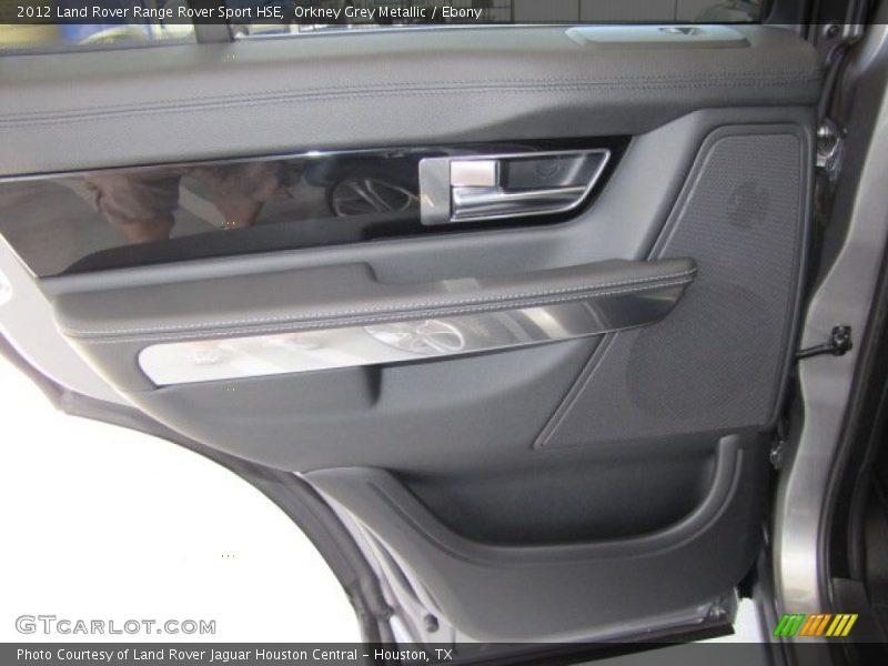 Orkney Grey Metallic / Ebony 2012 Land Rover Range Rover Sport HSE