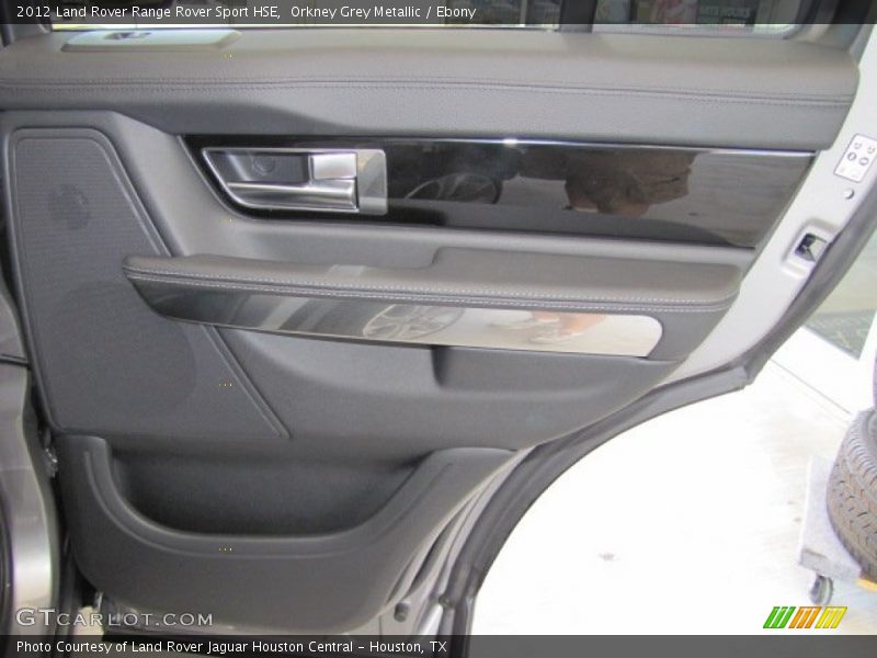 Orkney Grey Metallic / Ebony 2012 Land Rover Range Rover Sport HSE